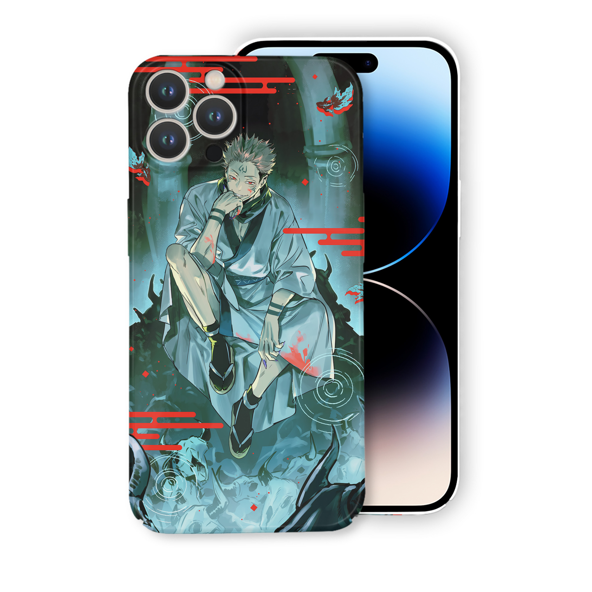 （画像用） 呪術廻戦 Jujutsu Kaisen 【iPhone 14シリーズ対応】ハードケース